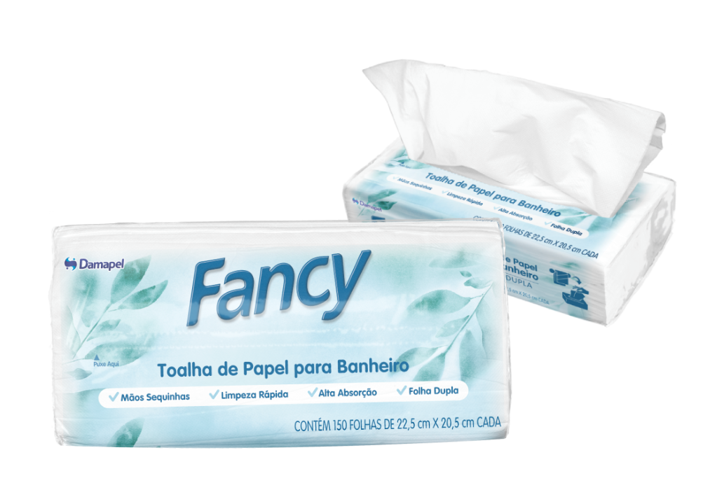 Papel para banheiro Fancy